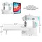 Mini Sewing Machine for Beginners Adult, 122-Piece Portable Sewing Machine, Dual Speed Small Sewing Machine, Adults and Kids Sewing Machine, Travel Beginner Sewing Machines with Sewing Kit and Book